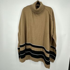 Lane Bryant Womens Poncho Wrap Cape OS Cowl Neck‎ Shawl Knitted Gray